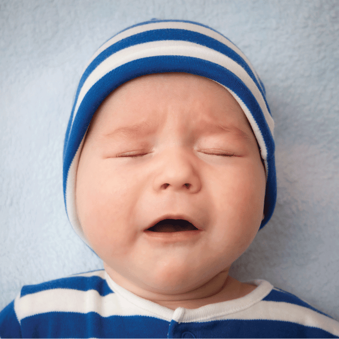 Why babies cry in their sleep?